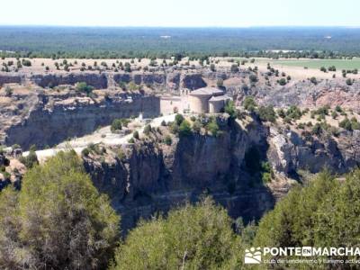 Parque Natural las hoces del río Duratón - Monasterio de la Hoz - Ermita de San Frutos -Cantalejo